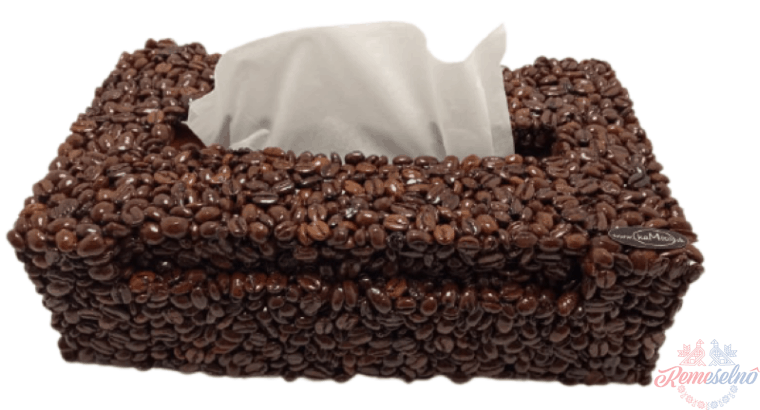 Kávový kryt na vyťahovacie servítky