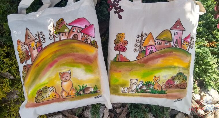Maľované tašky