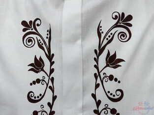 Pánska bavlnená košeľa s originálnym vzorom