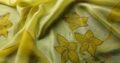 Žlté kvety – hodvábna šatka